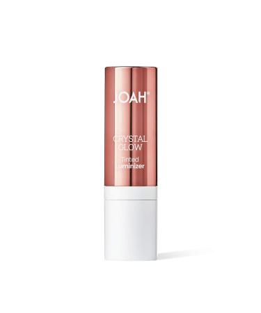 JOAH Crystal Glow Highlighter Stick with Crystalide Peptide and Detachable Brush - Ivory - Buy Online on GoSupps.com