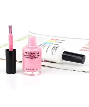 Nail Polish Glue Peel Off Liquid Nail Art Tape Latex Tape Finger Skin Protected Liquid Nail Care Tool Pink 15ml - Buy Online on GoSupps.com