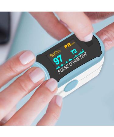 Buy Easy Home Pulse Oximeter - Accurate SPO2 & Heart Rate Monitor Portable with OLED Display - International Shipping Available - Buy Online on GoSupps.com