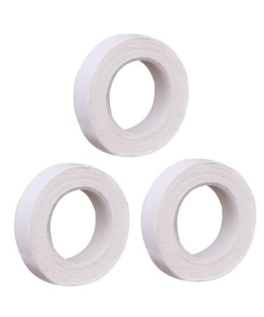 Vaguelly 3 Rolls Guzheng Tape Finger Adhesive Tapes Finger Tape Nail Tape Wraps Non-woven Fabric Finger Tape Finger Tapes for Guhzeng Finger Tape for Guhzeng Musical Instrument White Lute 4.5x4.5cmx3pcs Whitex3pcs