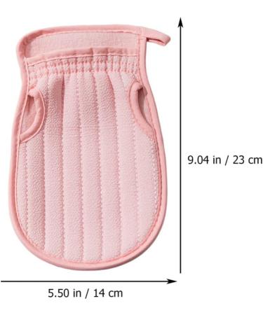 Beaupretty 3pcs Double Sided Bath Towel Mittens & Scrub Gloves - Premium Body Scrub & Spa Experience for Adults & Kids - Buy Online on GoSupps.com