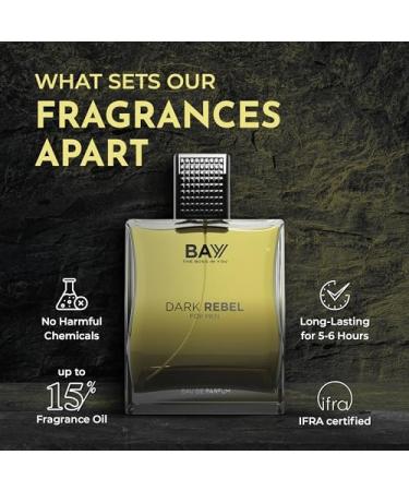 Dark Rebel Perfume for Men by Prime Craft Eau De Parfum 100ml - Buy Online on GoSupps.com