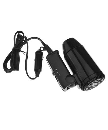 Car Portable Hot and Cold Folding Hair Dryer in Car 12V Quick Drying Travel Hair Dryer Car Cigarette Power Cord