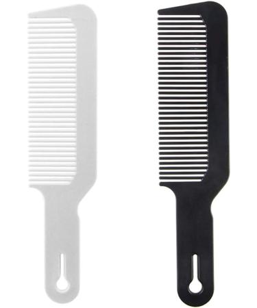 Peigne de barbier dessus plat pour coupe de cheveux Noir - Buy Online on GoSupps.com