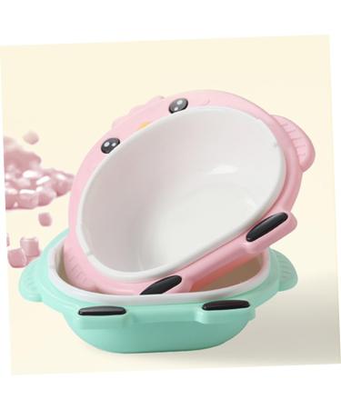 ORFOFE Baby Wash Basin Newborn Wash Basin Sink Cartoon Plastic Basin Child medium Green - Buy Online on GoSupps.com