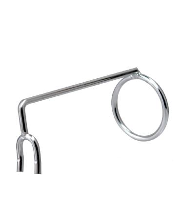 Modern Hearing Stand & Shaving Brush Organizer | Extra Wide Openings | Travel Razor Accessories in Sleek Silver - Buy Online on GoSupps.com