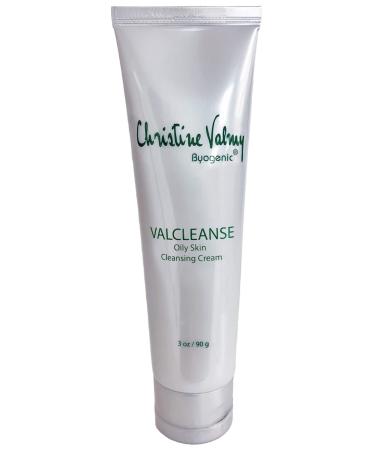 Christine Valmy Valcleanse Antiseptic Daily Morning Facial Cleanser Cream 3 Ounce