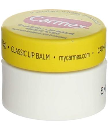 Carmex Classic Medicated Lip Balm 0.25 oz (Pack of 6) - Moisturizing Lip Care - Buy Online on GoSupps.com