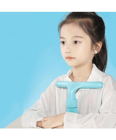 PATKAW Sitting Posture Corrector for Students T- Shaped Kid Sitting Posture Corrector Prevention of Short Sight Correct Sitting Posture for Reading and Writing School Gift Sky-blue - Buy Online on GoSupps.com