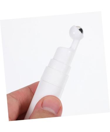 PLAFOPE Eye Cream Bottle Refillable Eye Serum Bottle Eye Cream Roller Eye Serum Empty Bottle Refillable Bottle Empty Roller Ball Applicator Refillable Roller Bottle Eye Cream Applicator 13.00X1.70X1.70CM White - Buy Online on GoSupps.com