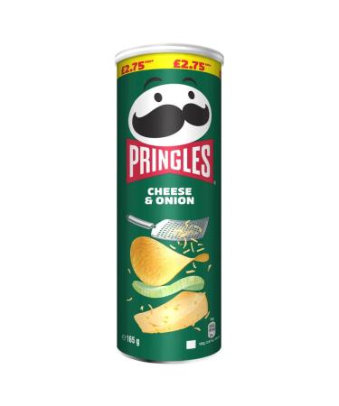 Pringles Crisps Cheese & Onion 6 x 165g PMP