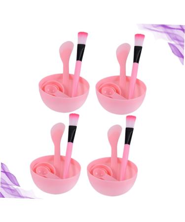 Healeved 12 Sets Facial Mask Brush Cream Facial Mask Bowl Facial Mud Brush Mask Bowl Brush Applicator Cosmetic Spatula Facial Spatula Facial Mask Spatula Spray Bottle Mix Six Piece Set Pink - Buy Online on GoSupps.com