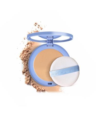 Face Powder, Oil Control Face Pressed Powder, Matte Smooth Setting Powder Makeup, Silk Soft Mist Powder Cake Long-Lasting Waterproof Finishing Powder, Flawless Lightweight Face Cosmetics (#02)