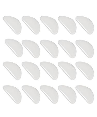 Jitnga 10 pairs of non -slip nose pads for glasses Innovative microt -textured fibers great handle slipproof self -adhesive silicone pads
