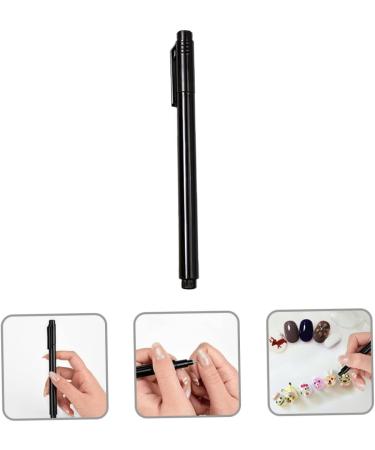 FRCOLOR Nail Pen Nail Polish Drawing Pen Nail Brush Pen Nail Art Tips Builder Pen Nail Drawing Pen Extension Gel Pen Nail Gel Polish Manicure Decor Pen Manicure Pen Step Abs Practice Hands 14X1X1CM Black - Buy Online on GoSupps.com