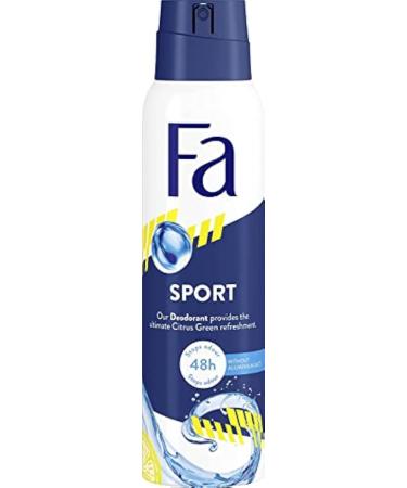 FA Deodorant 5 Ounce Spray Sport 48 Hour (Blue) (150ml)