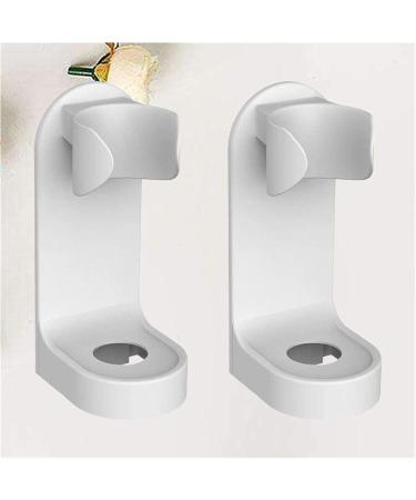 Elzey Wall-Mounted Electric Toothbrushes - 2-Piece Punch-Free Display Rack | White Electric Toothbrush Holder - Buy Online on GoSupps.com