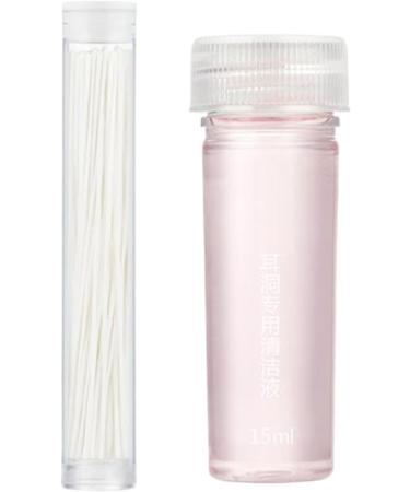 Ear Piercing Cleaning Kit 70 Pieces Ear Wax Removal Solution 15ml for Men Women Travel Home - Buy Online on GoSupps.com