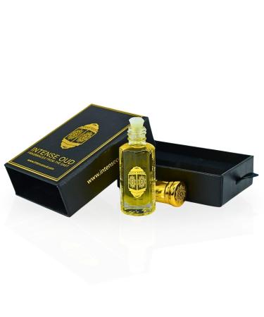 INTENSE OUD Madawi Perfume Oil 12ML (0.40 OZ) With Black Gift Box A Fruity Floral Fusion With A Warm Finish. - Buy Online on GoSupps.com