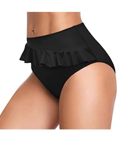 Buy Sexy Black Beach Rock Swimming Trousers | Elegant V-Cut Swimwear for Women | Slim Bikini Bottoms for International Shipping - Buy Online on GoSupps.com