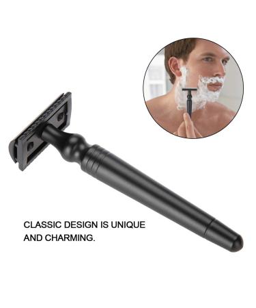 Double Edge Safety Razor for Men - Manual Shaving Tool & Mustache Razor | International Shipping Available - Buy Online on GoSupps.com
