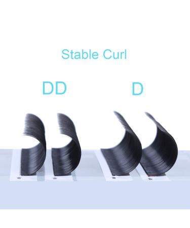 Self-Fan Volume Eyelashes | Easy Fan Lashes for Extensions | 12 Rhine Silk Extensions (0.07mm DD-11) - International Shipping Available - Buy Online on GoSupps.com