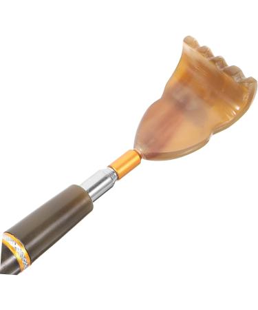 Tovinanna Tickling Back Scratch - Long Handle Self-Drawn Massage Device | Retractable Metal Back Scratcher for Kids & Adults - Perfect Body Massage Solution - Buy Online on GoSupps.com