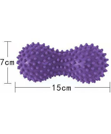 Homeriy Peanut Massage Ball - Trigger Point & Deep Tissue Roller for Relieving Muscle Tension - International Shipping Available - Buy Online on GoSupps.com