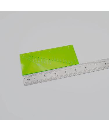 Sewing Machine Seam Guide Ruler with Magnetic Attachment - Perfect for Straight Line Hems and Sewing Gauge - Includes Pivot Point and Trim Line - 1/8 to 2 Inch Range - Buy Online on GoSupps.com
