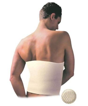 Deluxe Angora and Merino back warmers kidney warmers heating belts for women and men kidney belt kidney protection thermal gurt fivil warmer made of wool (l) l (1 Pack)