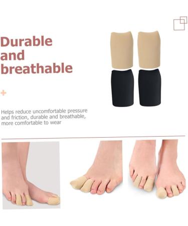 Silicone Toe Covers 2 Pairs - Gel Blister Protectors for Closed Toe Shoes - 4x2.6cm - Buy Online on GoSupps.com