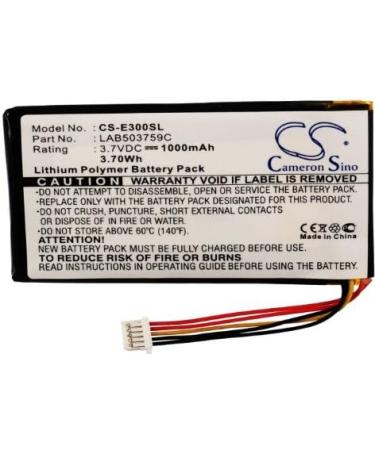 3.7V LAB503759C Battery Replacement for Genio E355 E350 E335 E330 E300 E310 E340 - High-Quality International Shipping - Buy Online on GoSupps.com