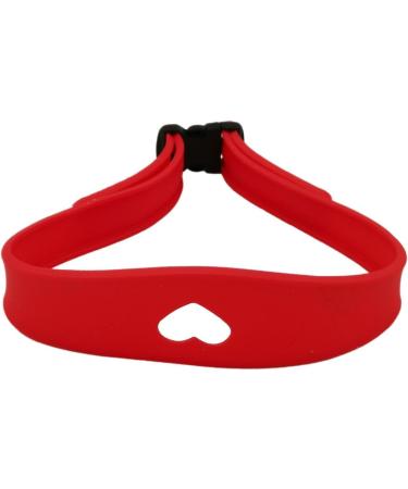 Adjustable Neck Hair Guide Hair Trimming Guide Tool for Cutting | Curved Silicone Hair Styling Tools Haircut Bands for Home Haircuts Red - Buy Online on GoSupps.com