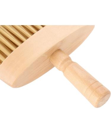 Barber Neck Dust Brush Brush Hair Cutting Tool Neck Duster Brush Neck Face Duster Brush Salon Hair Cleaning Wooden Sweep Brush Hair Cut Hairdressing Tool - Buy Online on GoSupps.com