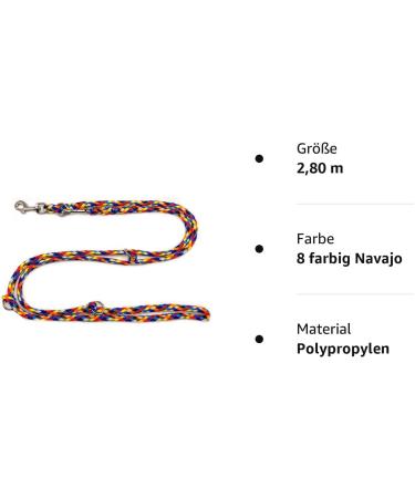 Double Dog Leash for Medium Dogs | 39 Colors | 2.80m Navajo Practice Line | Stable & Durable | Ships Internationally - Buy Online on GoSupps.com