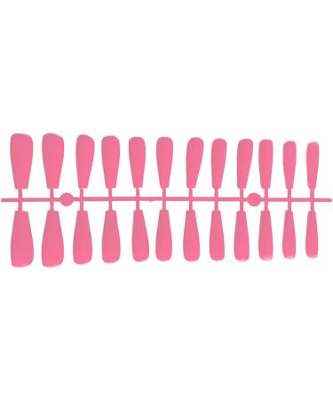 dijiusidy 1 Set French Tip Press on Nails Matte Adhesive Tabs Full Cover Ballerina Solid Colors Art Decals Salon for Women Girls Type 10 - Buy Online on GoSupps.com