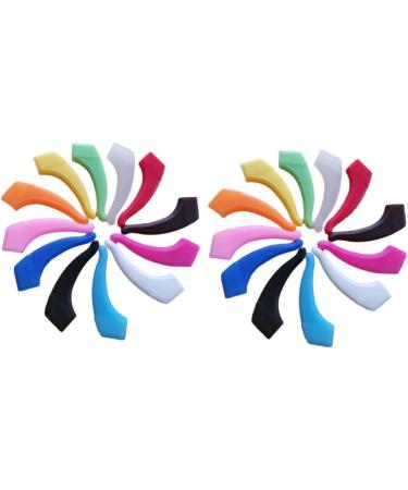 Lurrose 12 Silicone Tips for Glasses - Durable Comfortable & International Shipping Available - Buy Online on GoSupps.com