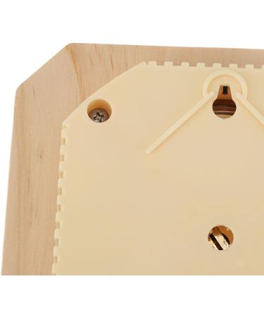 Wooden Sauna Hygrothermograph | Square Thermometer & Hygrometer for Real-Time Indoor Monitoring - International Shipping - Buy Online on GoSupps.com