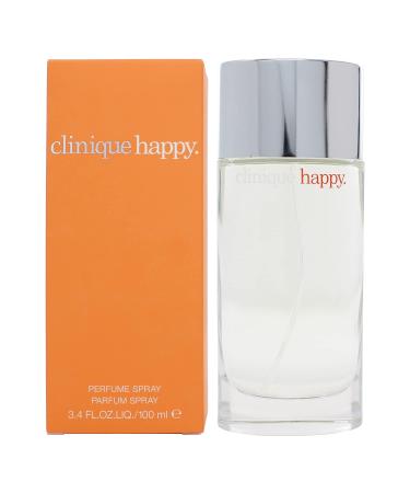 Clinique Happy Eau de Parfum Spray for Women, 3.4 Fluid Ounce Floral,Fresh 3.4 Fl Oz (Pack of 1)