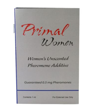 Primal Women Mini - 1 ML Trial Size - Unscented Female Pheromones To Attract Men