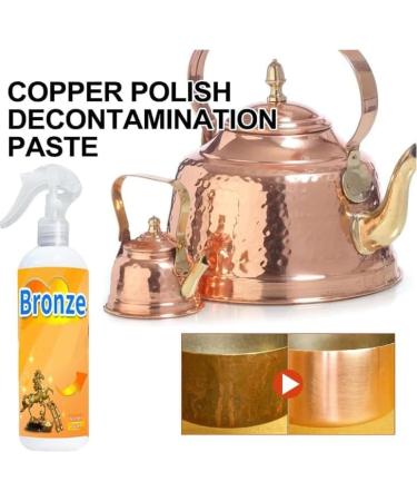 Instant Polishing & Cleaning Spray for Brass Instant Brass and Copper Tarnish Remover Brass Cleaner and Polish Spray Metal Cleaner and Rust Remover Polishing Bright Brass - Buy Online on GoSupps.com