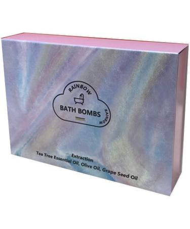 Ztoone Rainbow Cloud Bath Bomb - Vibrant Rainbow Colors for Pool & Whirlpool | Moisturizing Gift for Women & Girlfriends - Buy Online on GoSupps.com