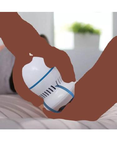 Electric Callus Remover with Built-in Vacuum & Dual Speed - USB Rechargeable Grinder for Feet, White - Buy Online on GoSupps.com