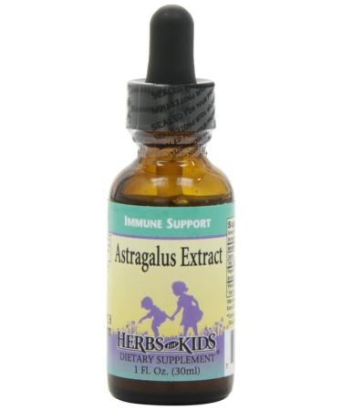 Herbs for Kids Astragalus Extract Liquid | 1 Ounce 1 Fl Oz (Pack of 1) - Buy Online on GoSupps.com