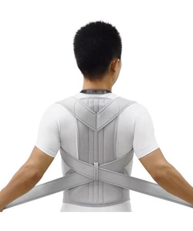 mdlian Comfortable Inner Wear Corrector Adult Correction Fixed Support Steel Plate back Correction belt (Color : D Size : M code) M code D