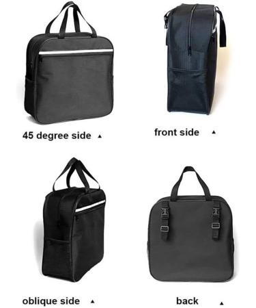 Wheelchair Bag Wheelchair Pouch with Reflective Stripe Travel Messenger Backpack Large Wheelchair Accessories Bags to Hang on Back and Wheelchair Backpack Storage Bag for Handicap Elderly - Buy Online on GoSupps.com