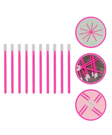 FRCOLOR 100pcs Disposable Flat Head Tongue Lip Brush - Skin-Friendly Fine Makeup Tool for Women - Gloss Bulk Supply - Buy Online on GoSupps.com
