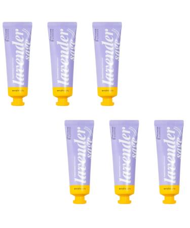 AVRYBEAUTY Lavender Sage Shea Butter Lotion Set 1.5 oz. - 6 Pack Shea Butter Lotion for Dry Skin Vegan Hand Cream for Women & Men