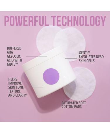 Exfoliating Glycolic Acid Pads | Anti-Aging Smoothing Resurfacing | Somme Institute Transport Alcohol-Free Brightening for Gentle Dirt Removal and Pore Cleansing | 50 Ct. Chamomile Green Tea 50 Count (Pack of 1) - Buy Online on GoSupps.com