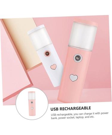 Beatifufu Facial Humidifier Mini Humidifier Nano Misting Sprayer Beauty Spray Water Meter Abs - Buy Online on GoSupps.com